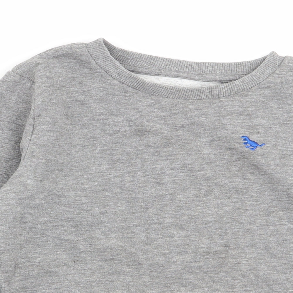 NEXT Boys Grey   Pullover Jumper Size 3-4 Years