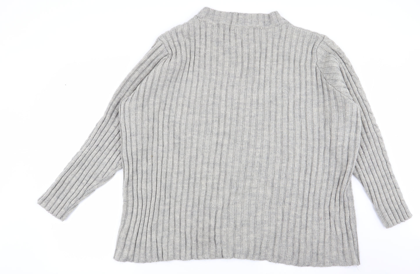 Damart Womens Grey   Pullover Jumper Size 28