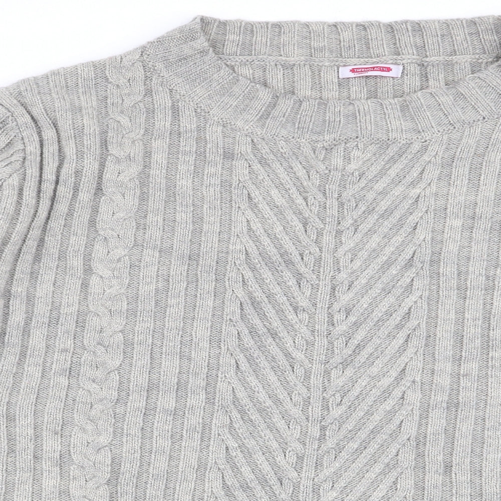 Damart Womens Grey   Pullover Jumper Size 28