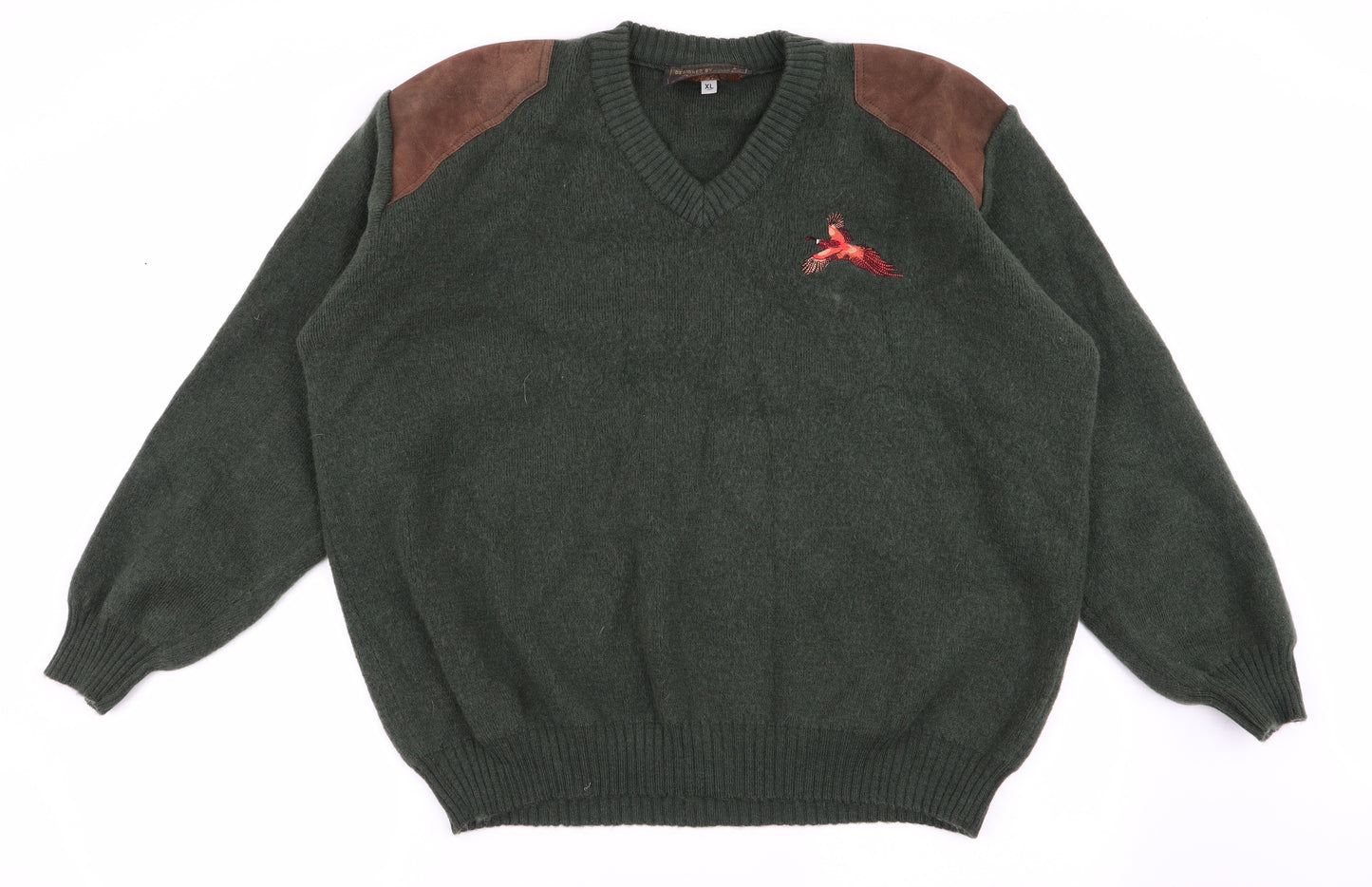 niffi Mens Green   Pullover Jumper Size XL