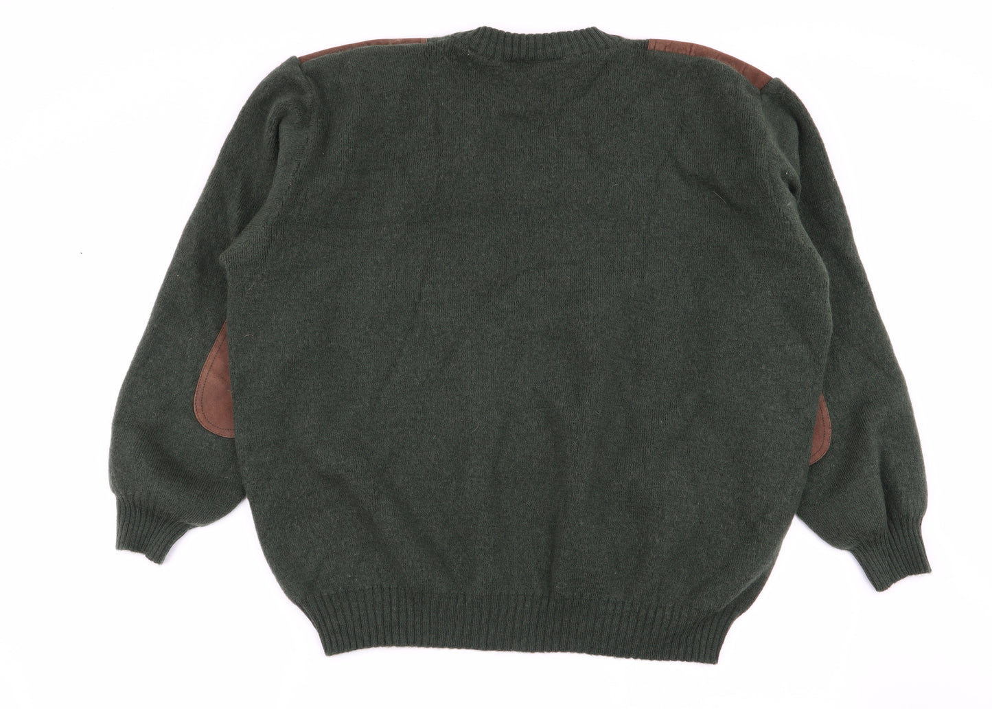 niffi Mens Green   Pullover Jumper Size XL