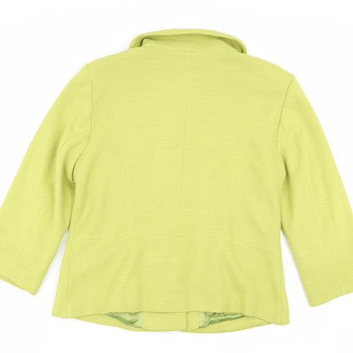 CC Womens Green   Jacket Blazer Size 12