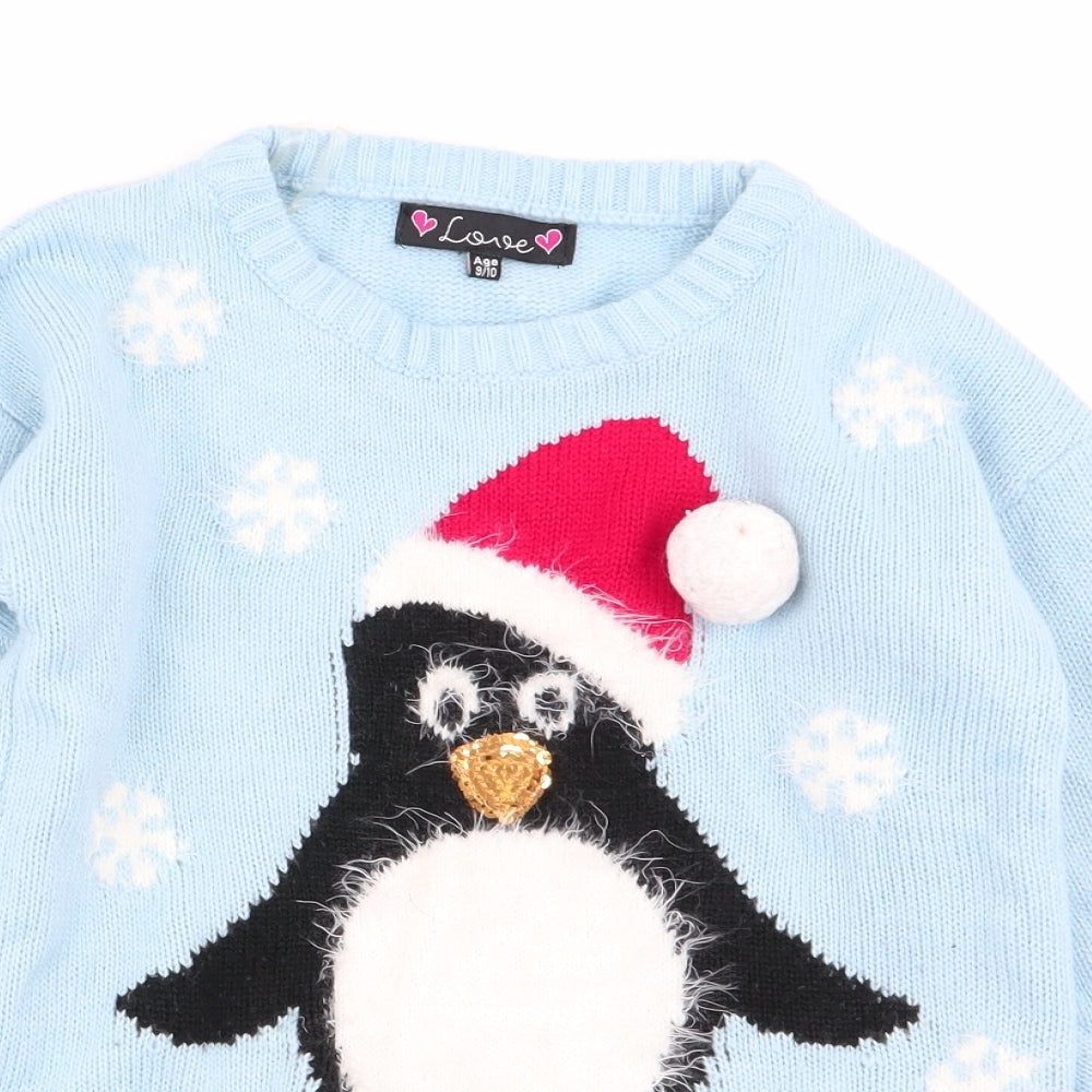 love  Boys Blue   Pullover Jumper Size 9-10 Years