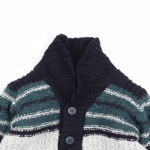Nutmeg Boys Multicoloured   Cardigan Jumper Size 18-24 Months