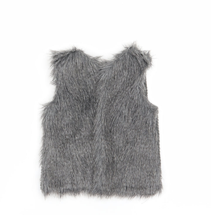 Primark Girls Grey   Cardigan Jumper Size 2-3 Years