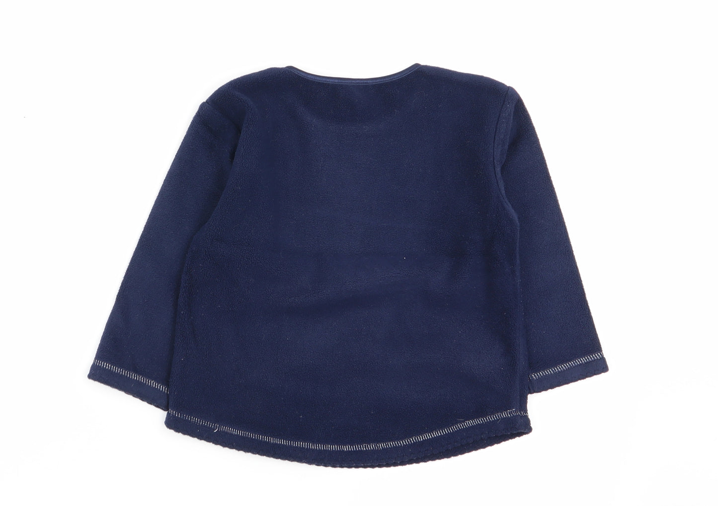 Cherokee Girls Blue Solid  Babydoll Pyjama Top Size 12-18 Months