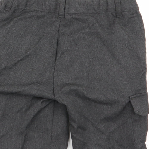 F&F Boys Grey   Cargo Shorts Size 7-8 Years - school shorts