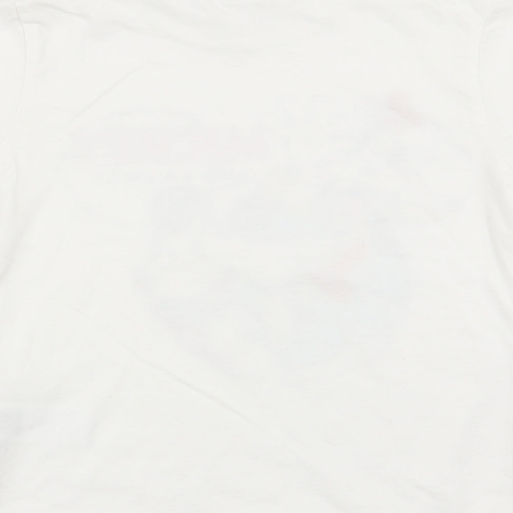 mickey mouse Boys White   Basic T-Shirt Size 4-5 Years