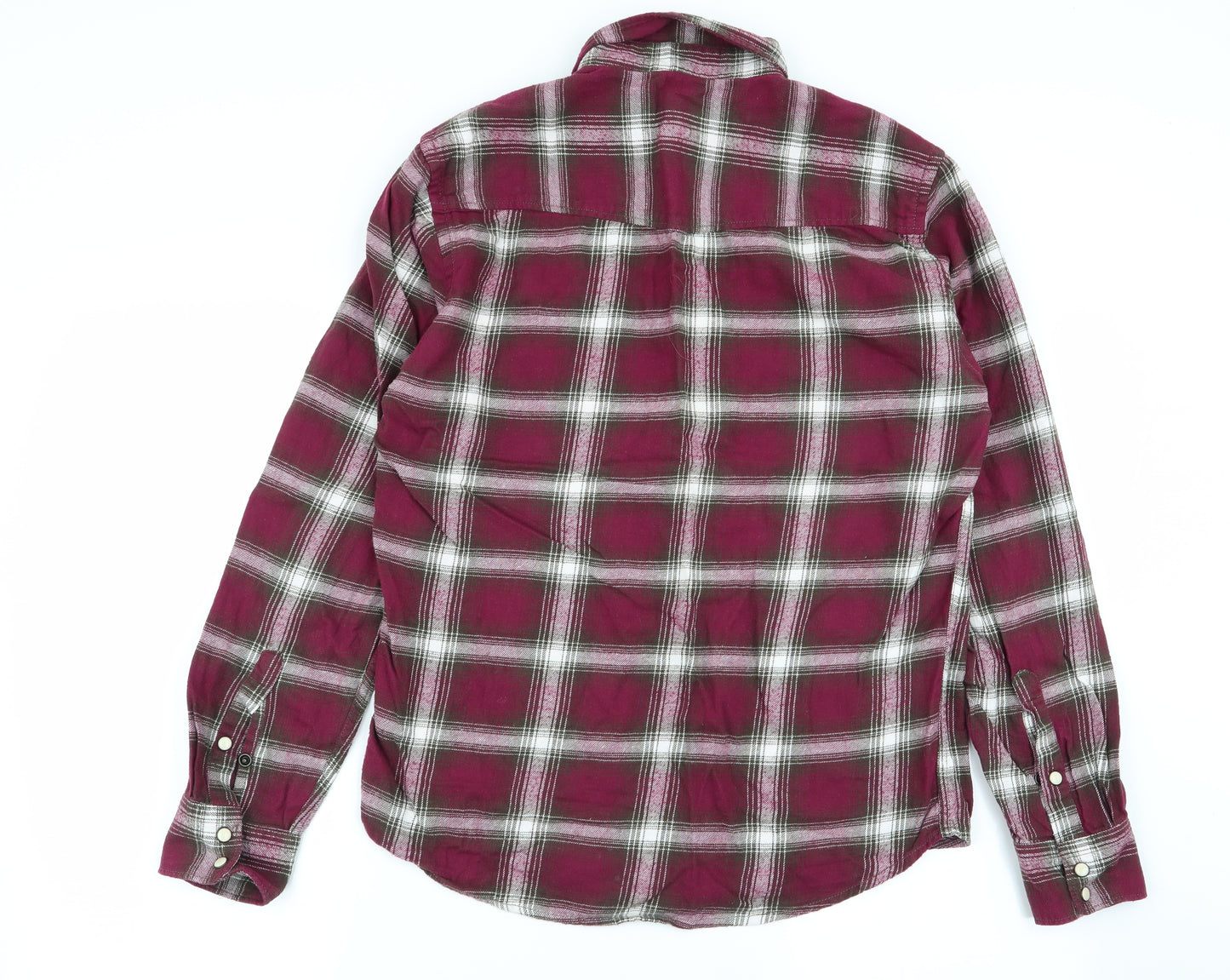 only&sons Mens Multicoloured Check   Button-Up Size M