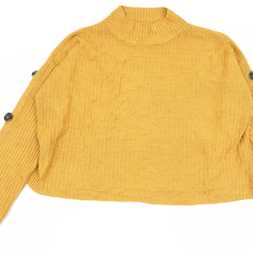 Primark Womens Yellow   Pullover Jumper Size 12