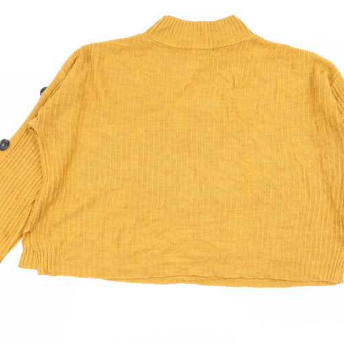 Primark Womens Yellow   Pullover Jumper Size 12