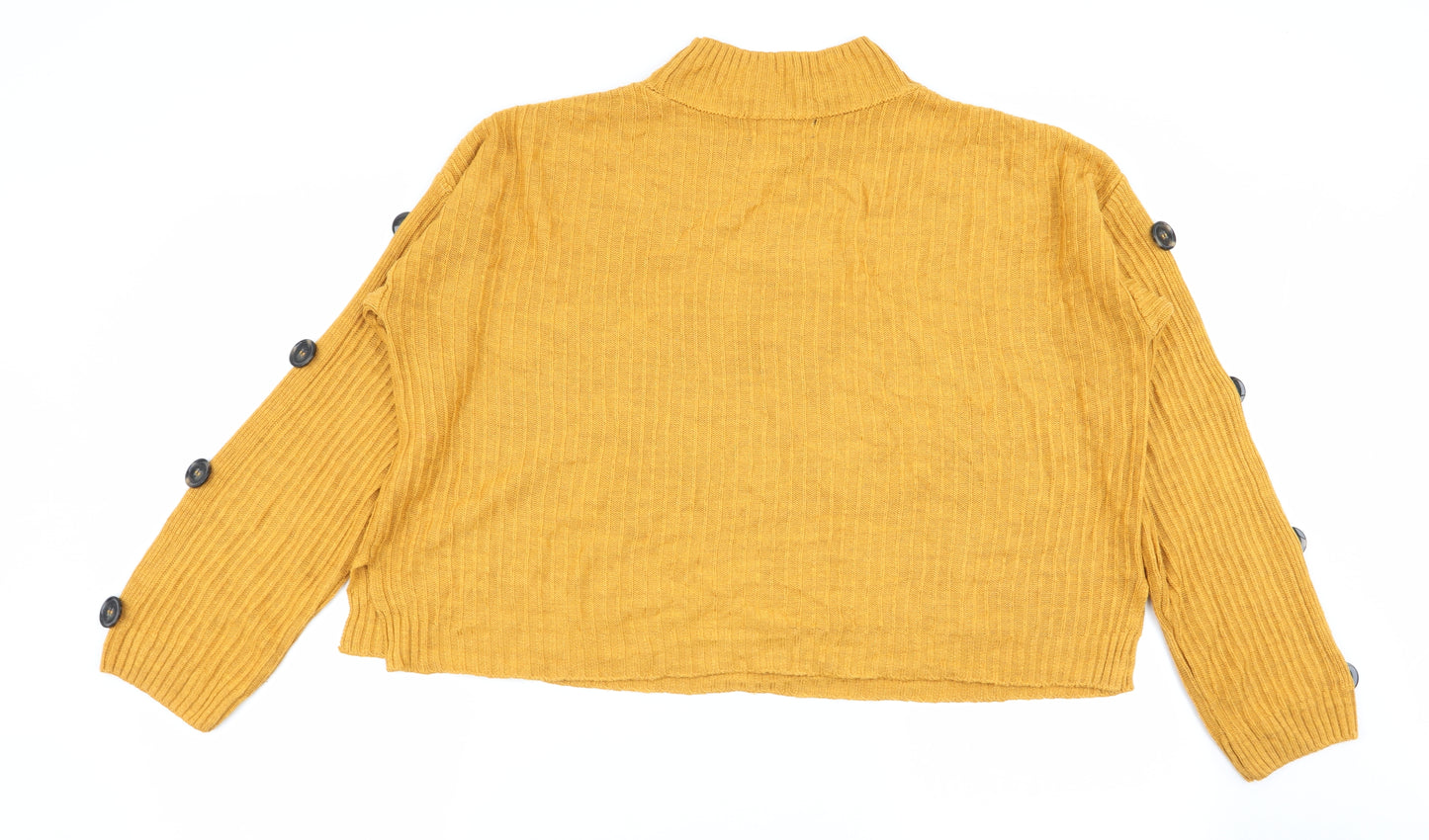 Primark Womens Yellow   Pullover Jumper Size 12