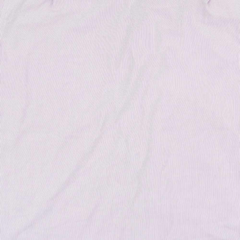 Cedar Wood State Mens Multicoloured Striped   Dress Shirt Size 16
