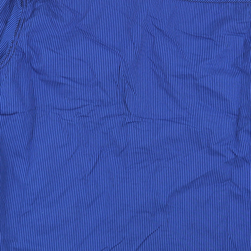 Easy Mens Multicoloured Striped   Button-Up Size L