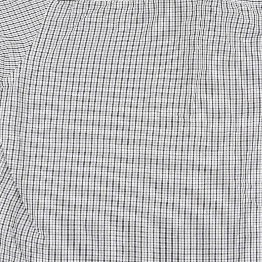 Pierre Cardin Mens Multicoloured Check   Button-Up Size L