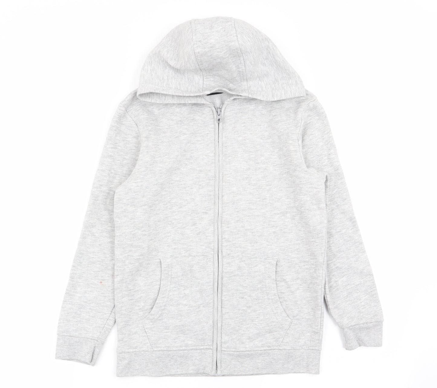 Asda George Boys Grey   Full Zip Jumper Size 9-10 Years