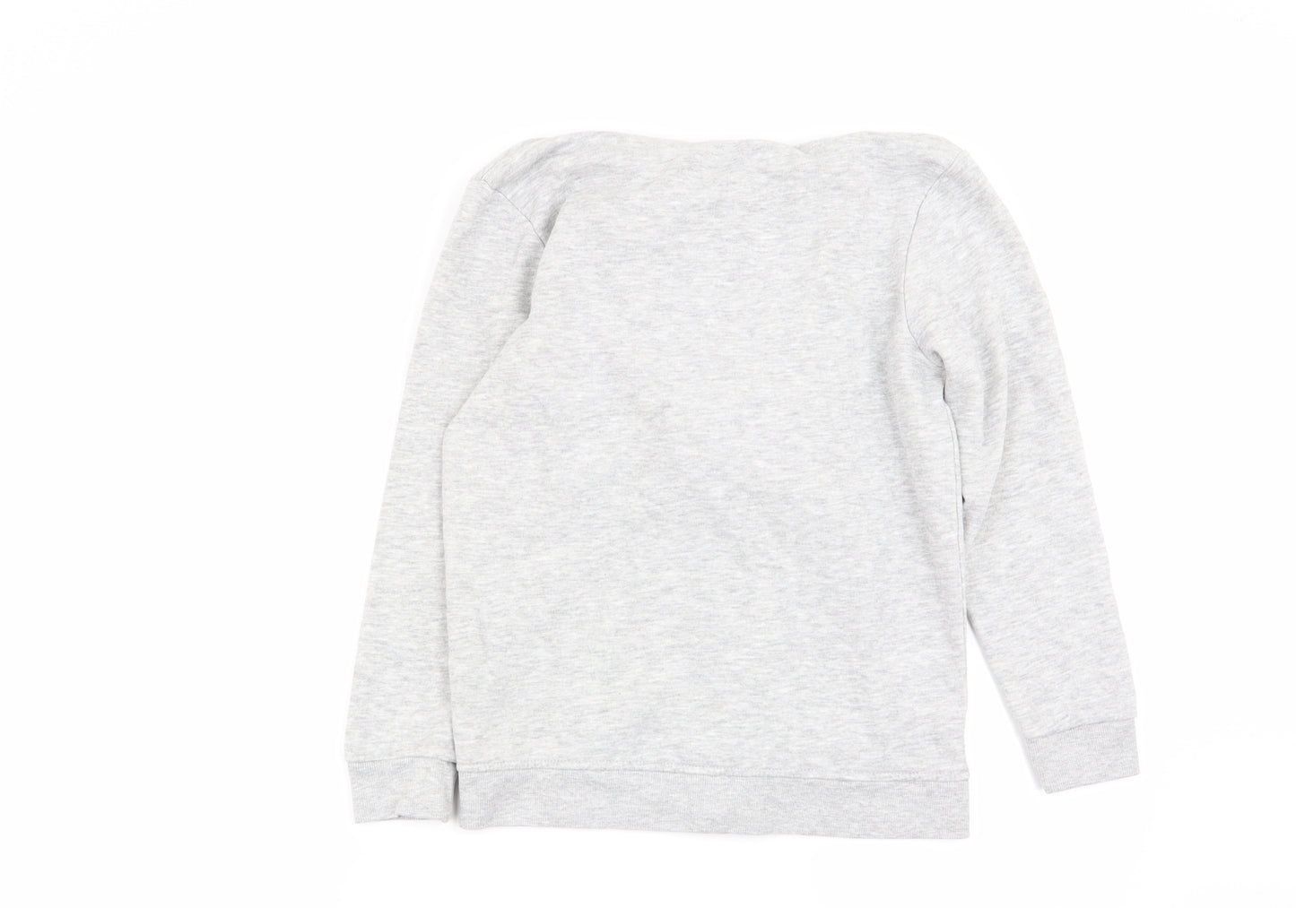 Asda George Boys Grey   Full Zip Jumper Size 9-10 Years