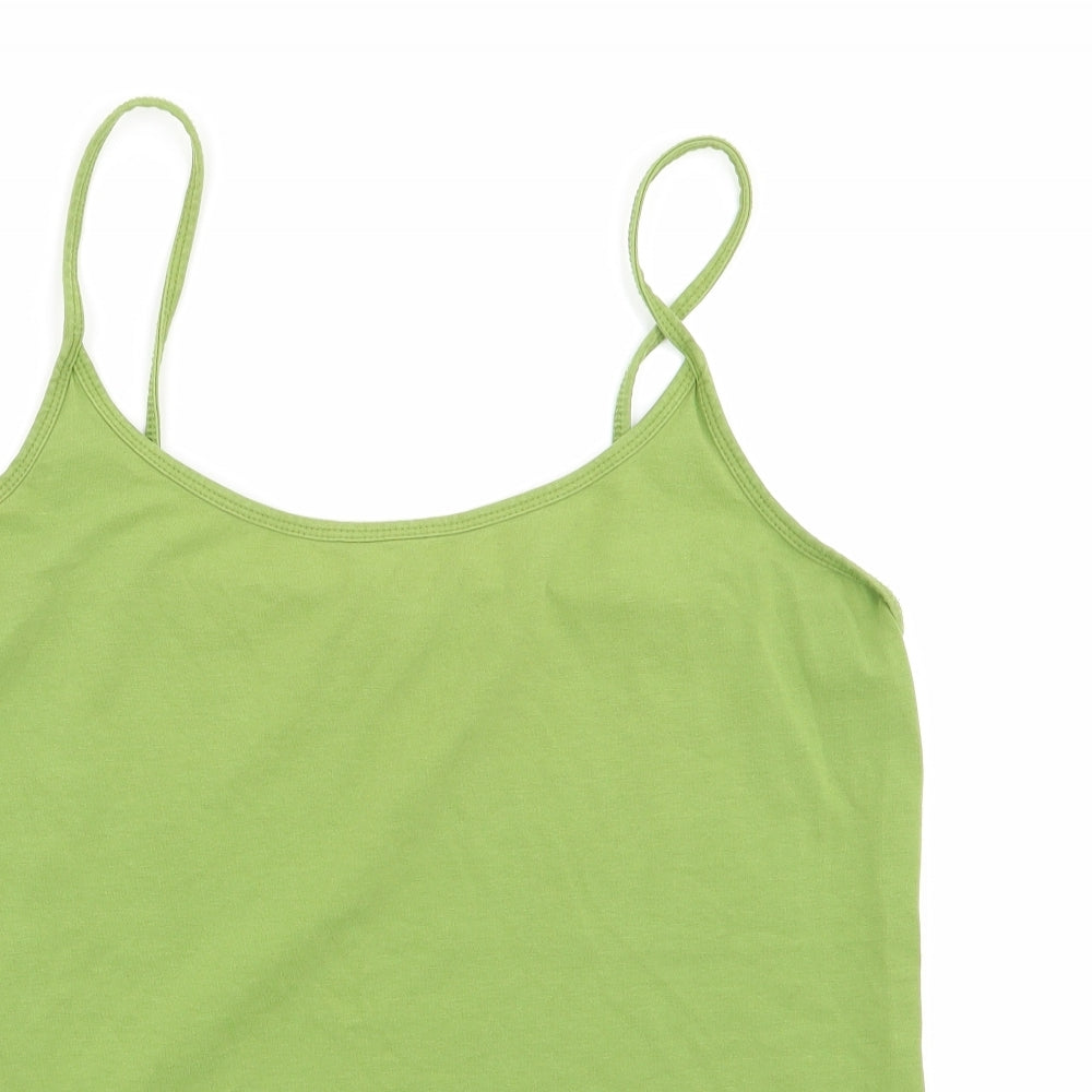 nbext Womens Green   Camisole Tank Size 18