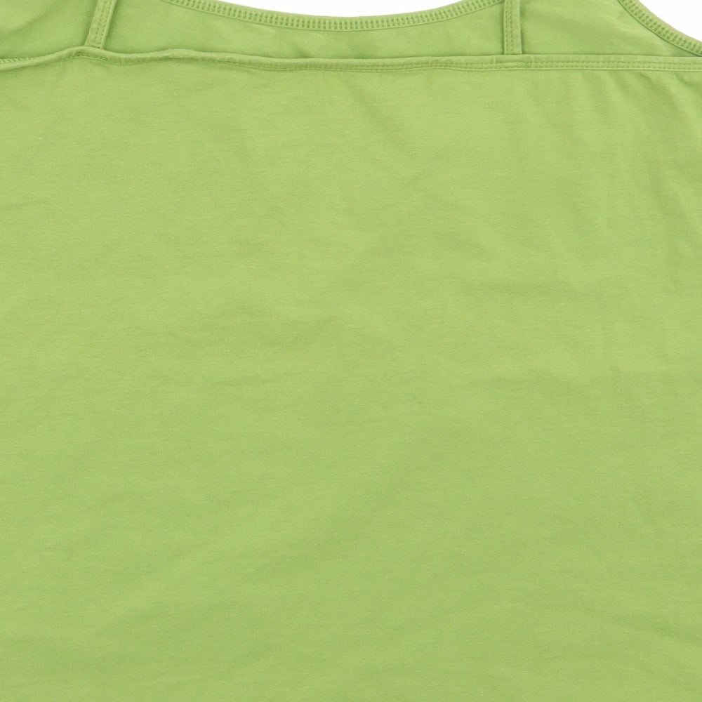 nbext Womens Green   Camisole Tank Size 18