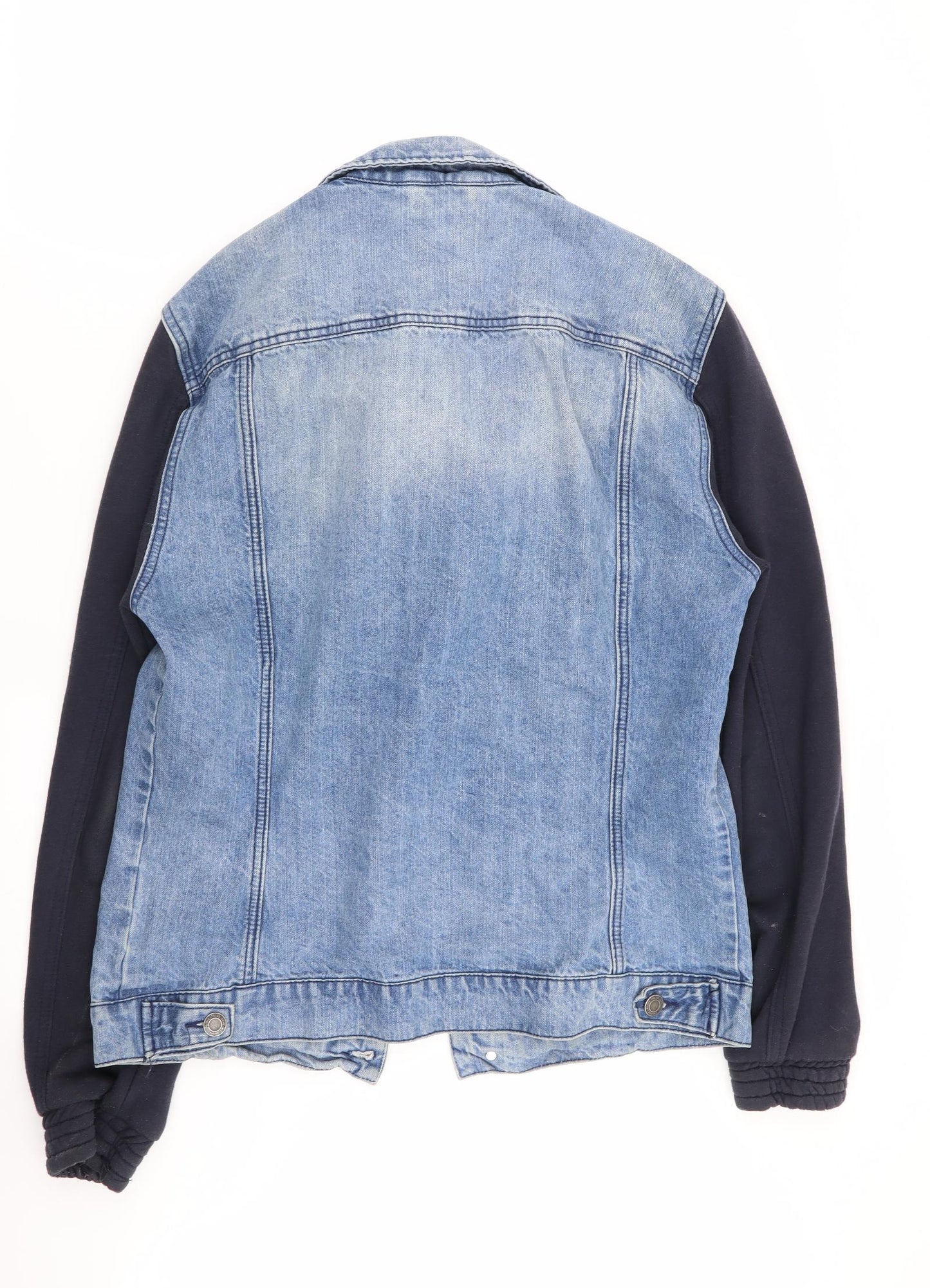 Bershka Mens Blue   Jacket  Size L  - denim jacket