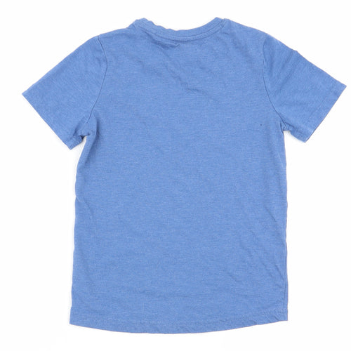 TU Boys Blue   Basic T-Shirt Size 7 Years
