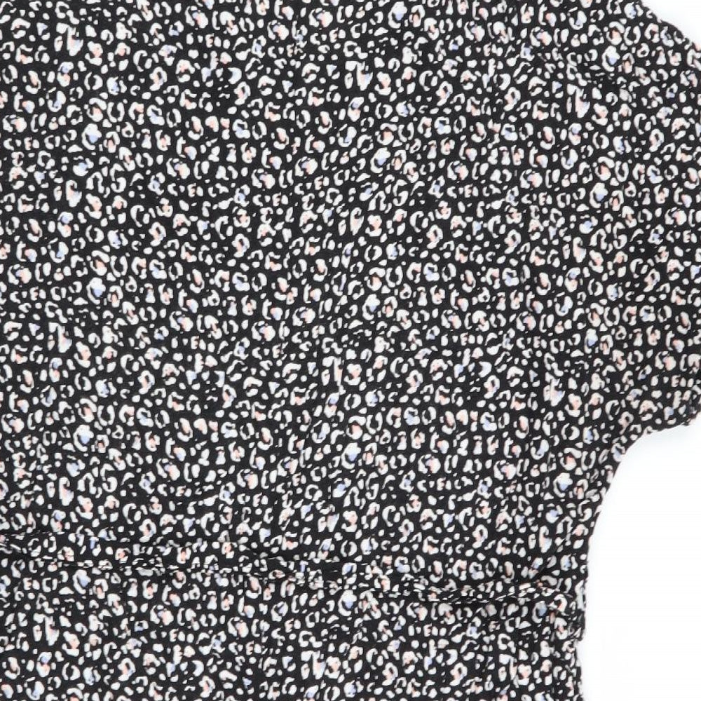 New Look Womens Multicoloured Geometric  Fit & Flare  Size 14