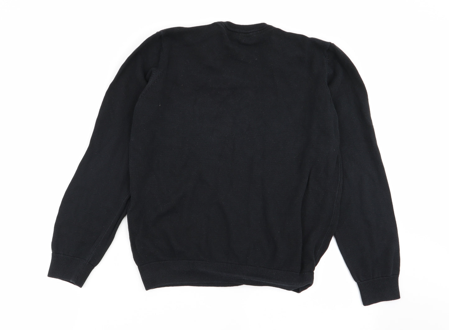 M&S Boys Black   Pullover Jumper Size 12-13 Years  - school jumper