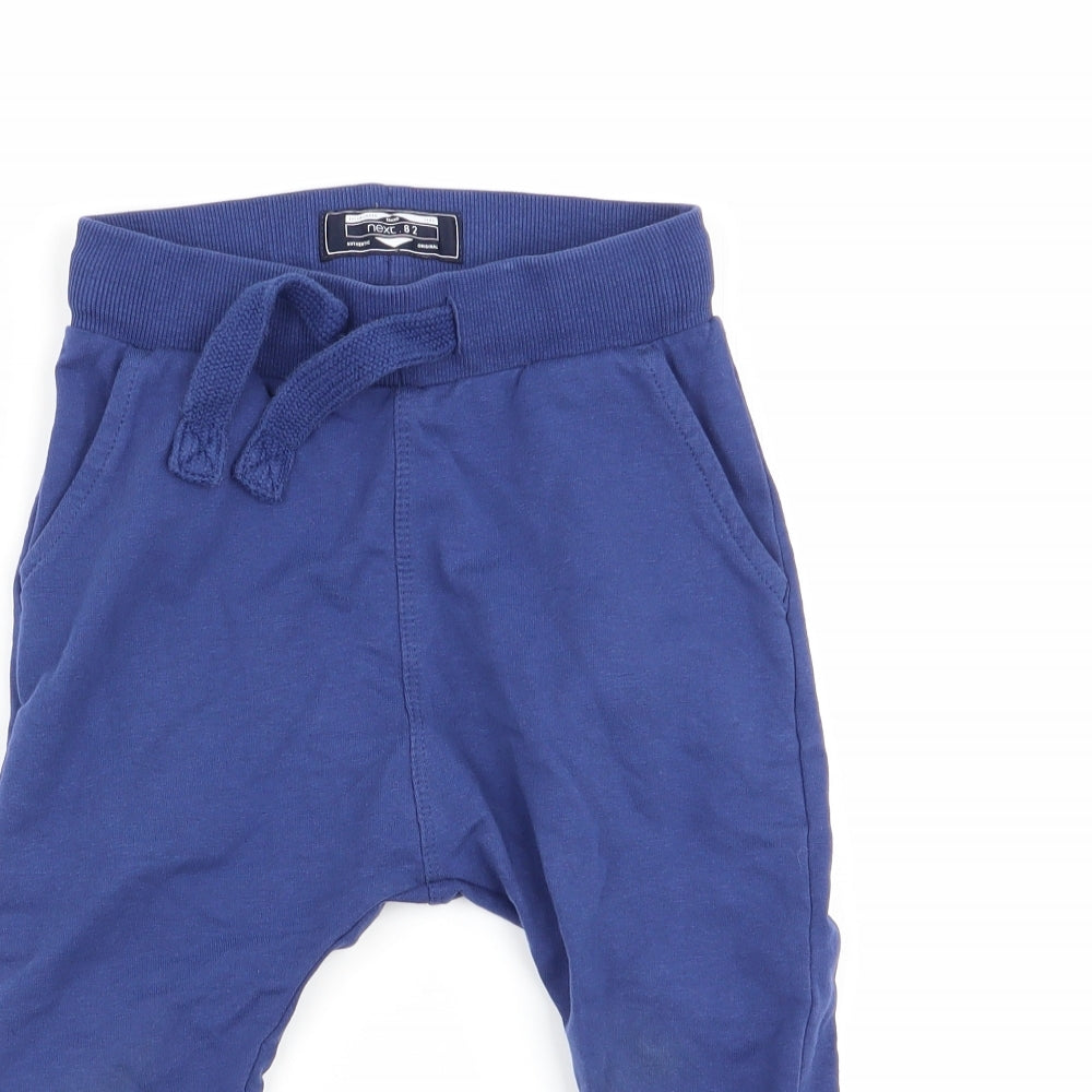 NEXT Boys Blue   Jogger Trousers Size 18-24 Months