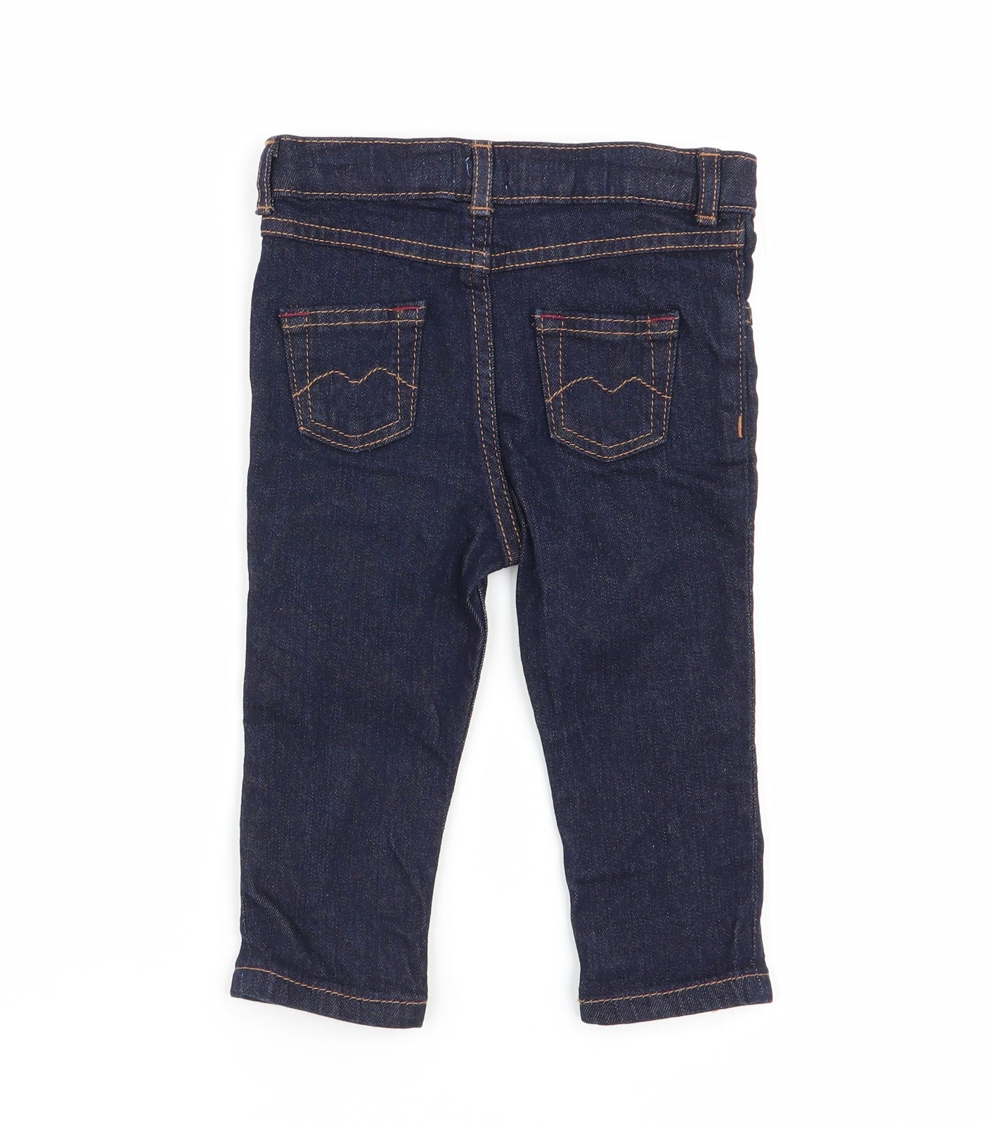 River Island Boys Blue   Jogger Jeans Size 9-12 Months