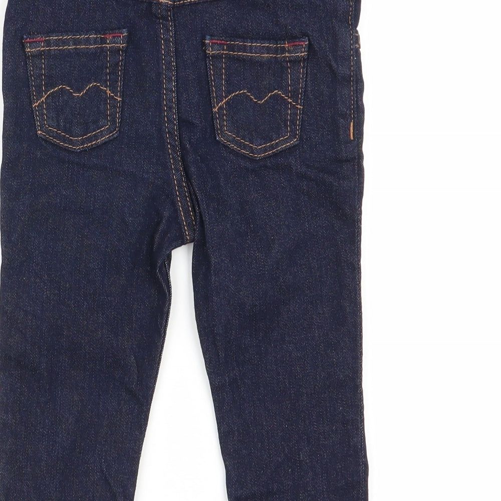 River Island Boys Blue   Jogger Jeans Size 9-12 Months