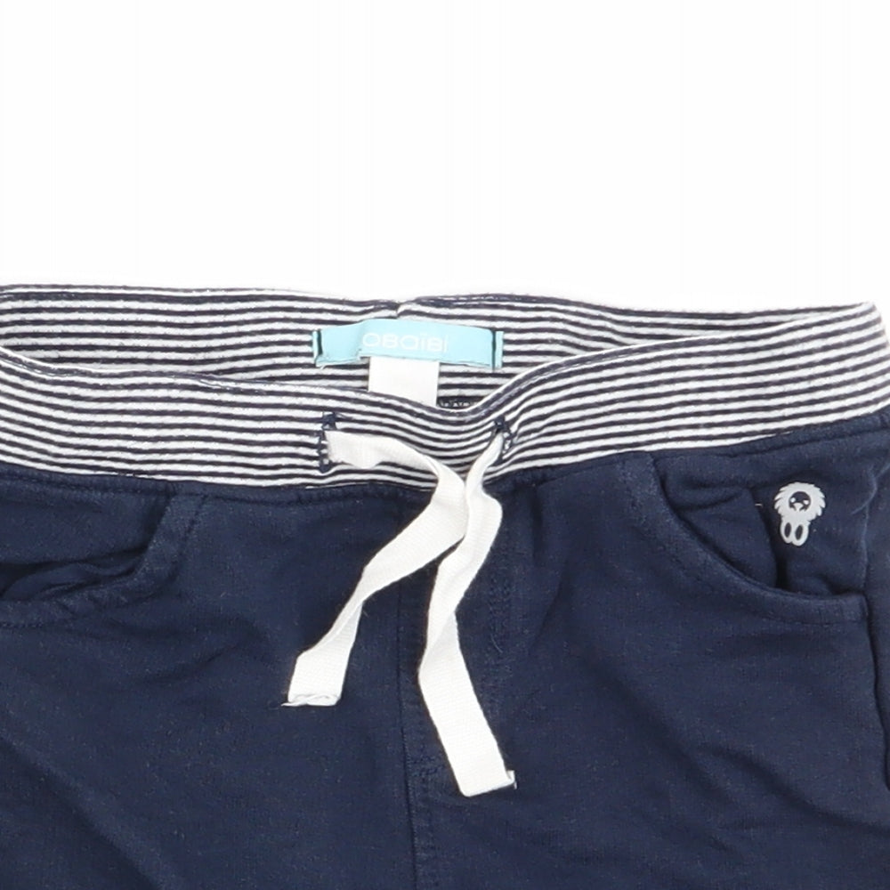 obaibi Boys Blue   Capri Trousers Size 18 Months  - shorts