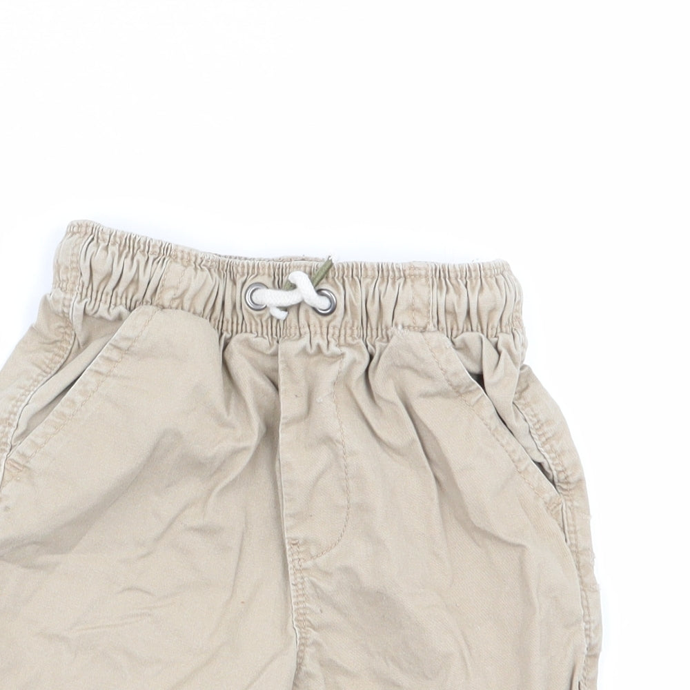 NEXT Boys Beige   Chino Shorts Size 3-4 Years