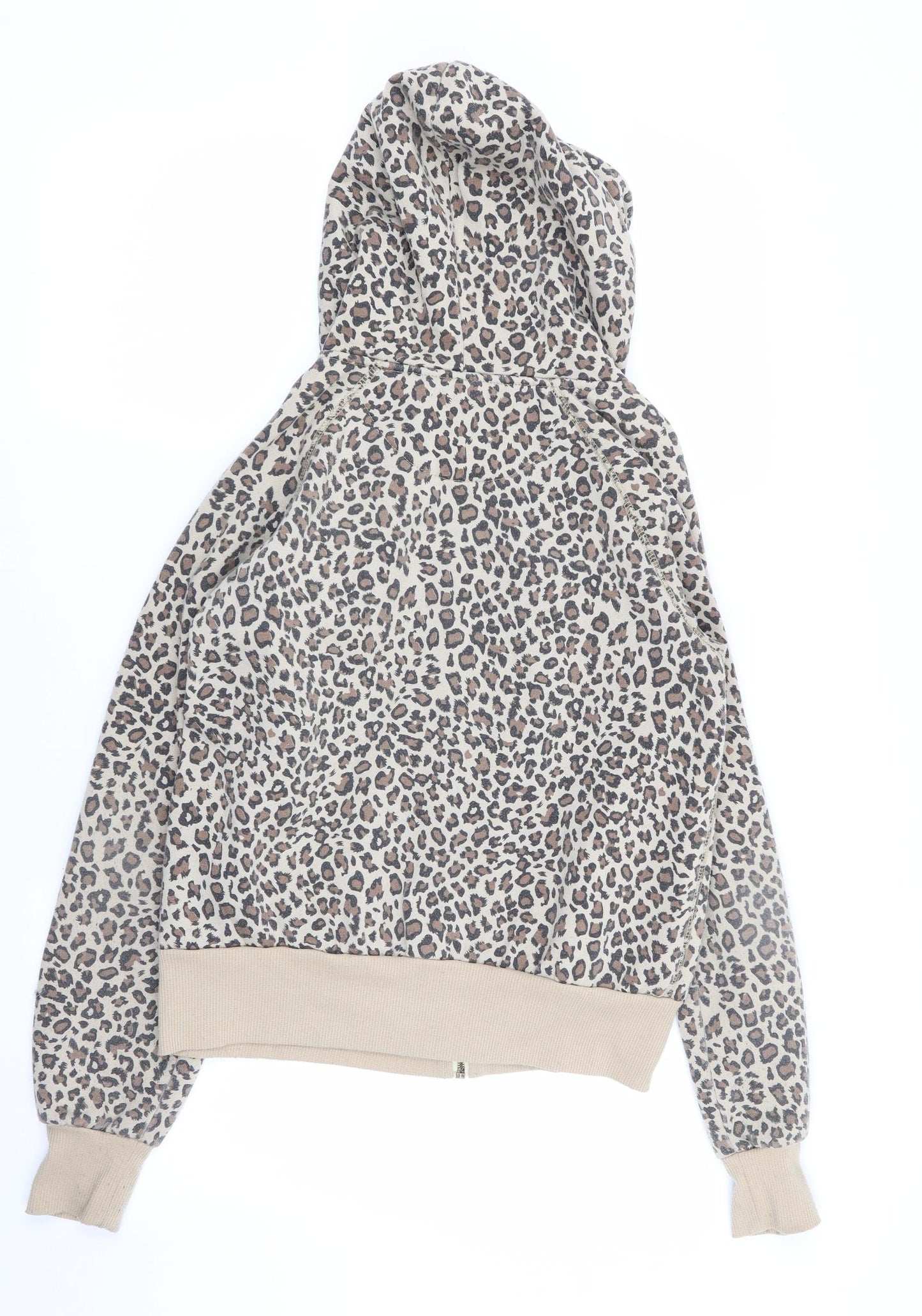 Pauls Boutique Womens Multicoloured Animal Print  Full Zip Jumper Size M