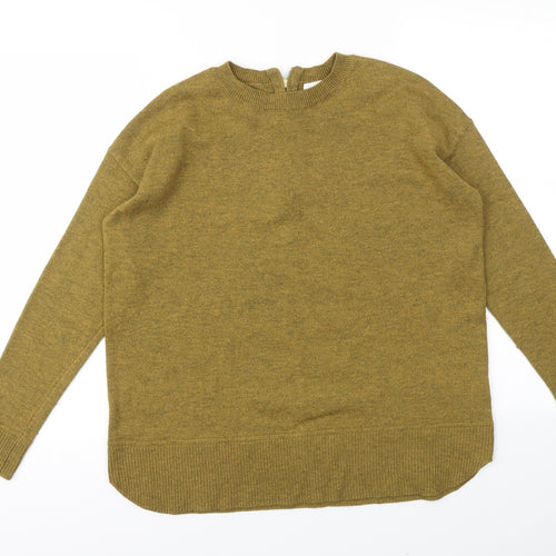 H&M Womens Green   Pullover Jumper Size S