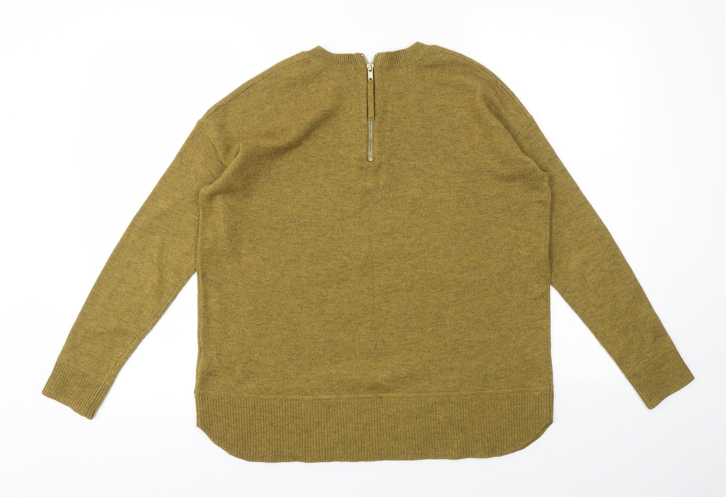 H&M Womens Green   Pullover Jumper Size S