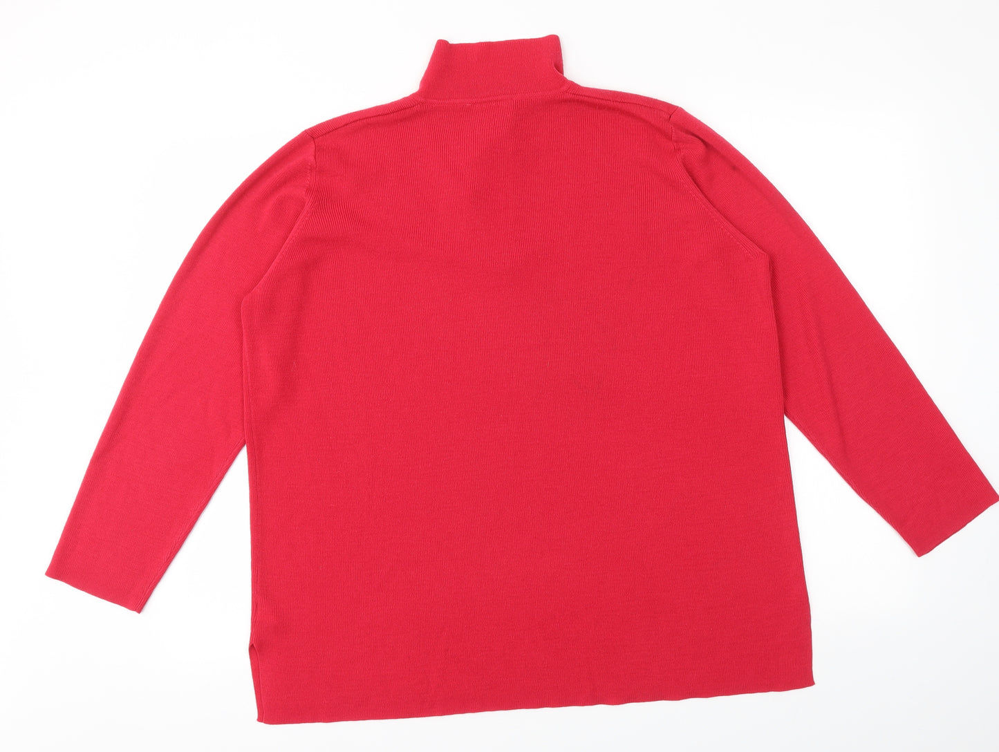 essence Womens Red   Pullover Jumper Size 18