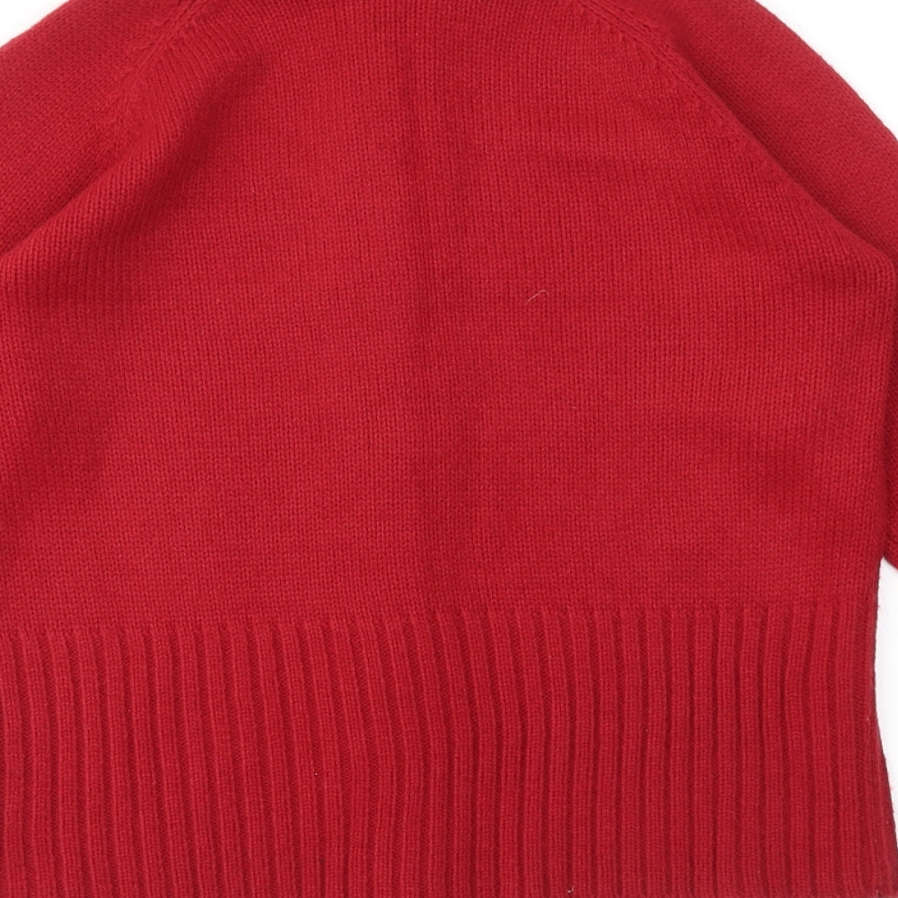 EVIE Womens Red   Full Zip Jumper Size 10