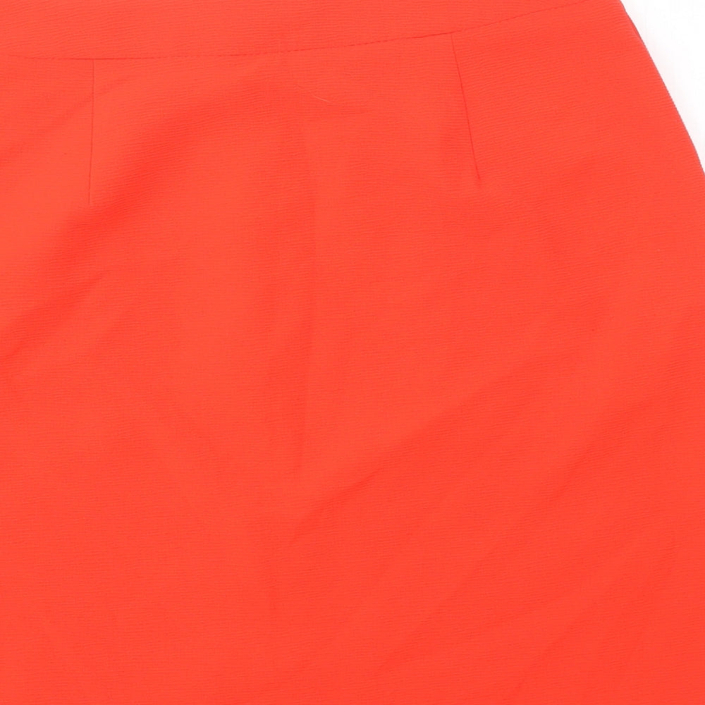 Preworn Womens Red   A-Line Skirt Size 32 in