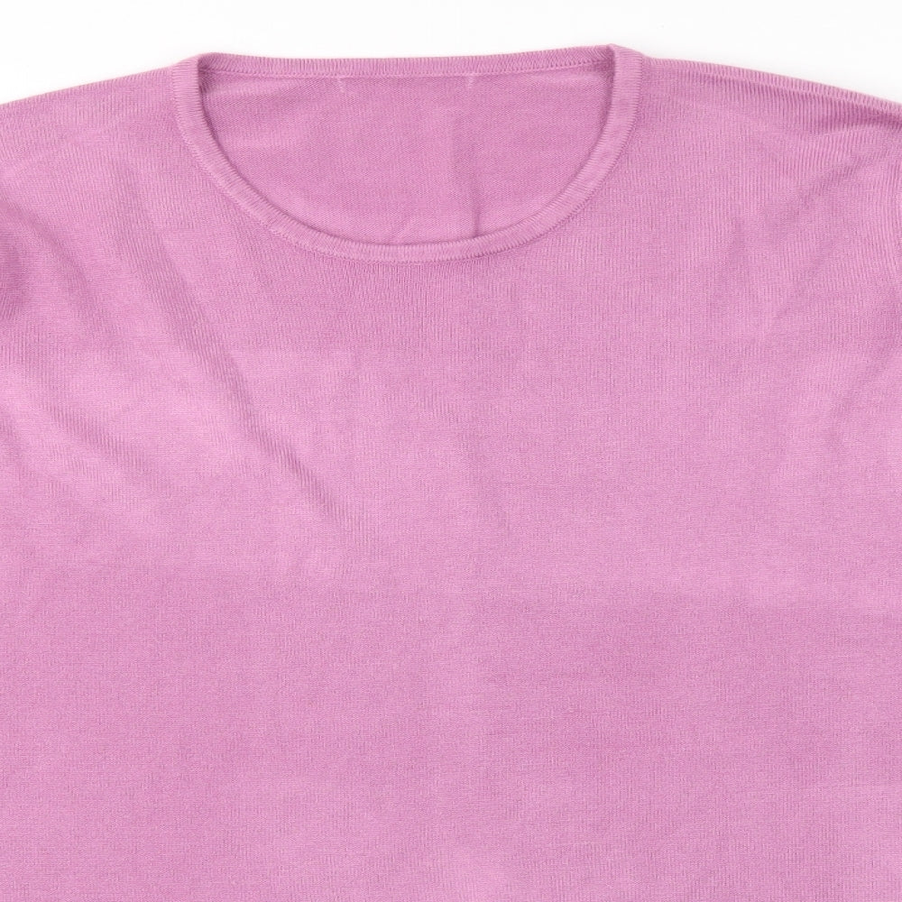M&S Womens Purple   Pullover Jumper Size 20