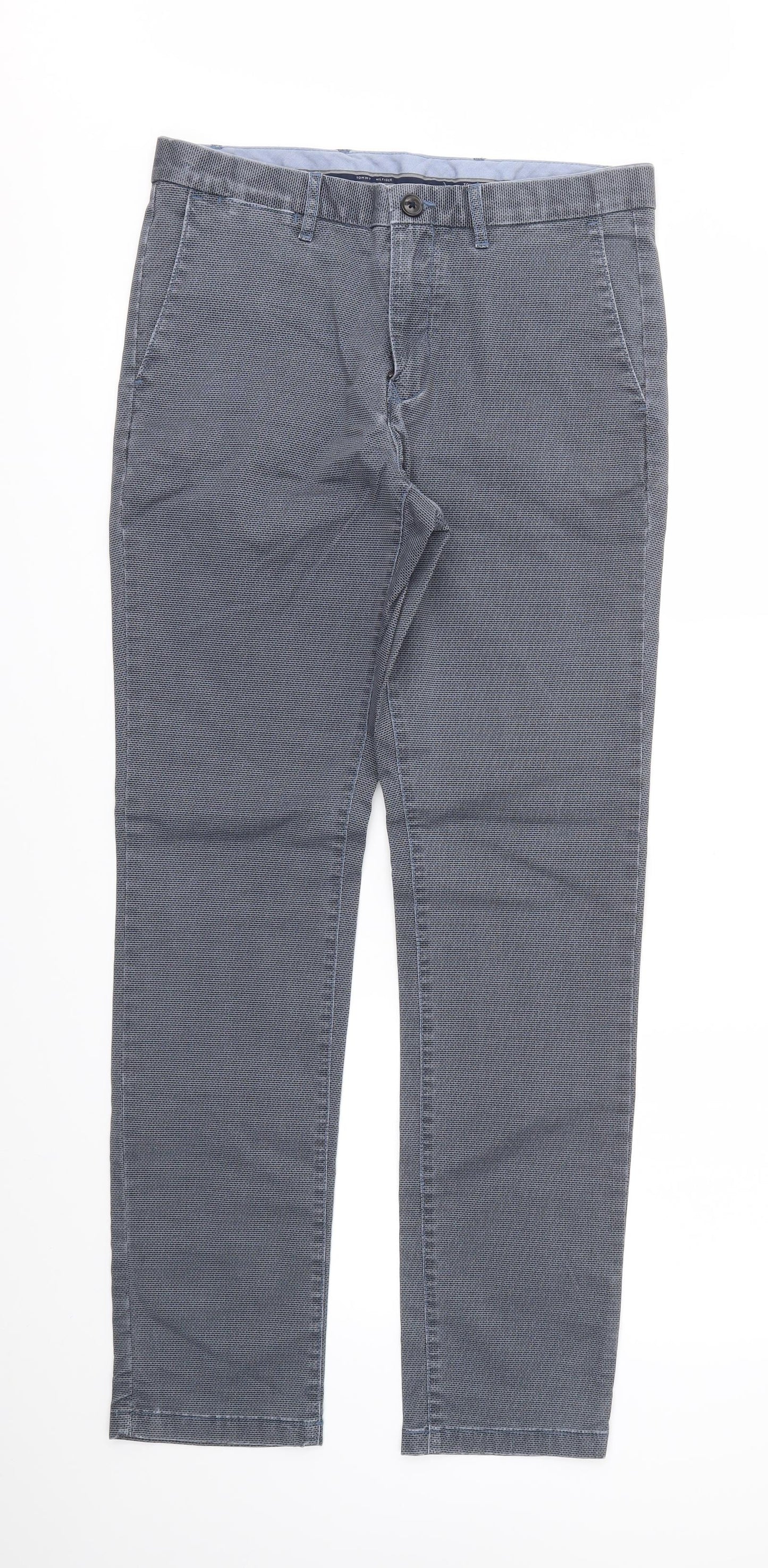 Tommy Hilfiger Mens Blue   Trousers  Size 32 in L31 in