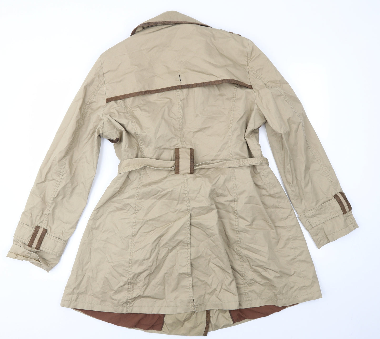 NEXT Womens Beige   Jacket Coat Size 16