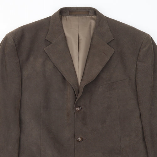 M&S Mens Brown   Jacket Blazer Size 42