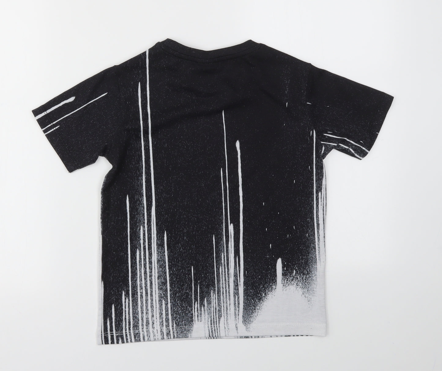 Hype Boys Multicoloured Geometric  Basic T-Shirt Size 7-8 Years