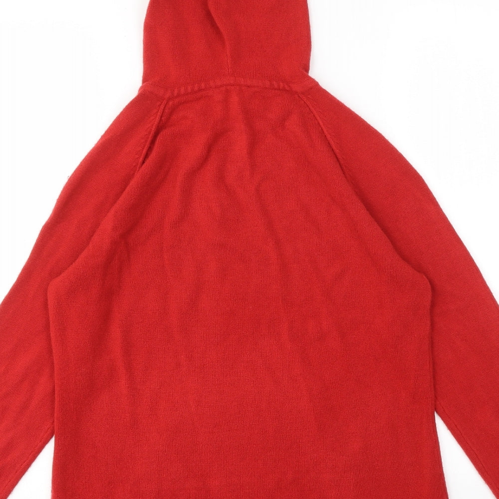 Dorothy Perkins Womens Red   Pullover Jumper Size 12