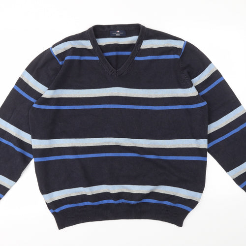M&S Mens Multicoloured Polka Dot  Pullover Sweatshirt Size L