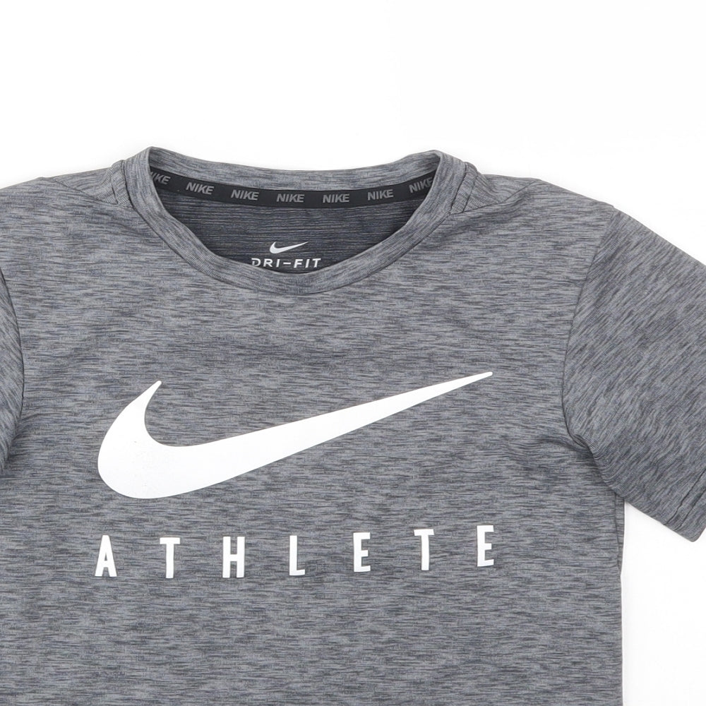 Nike Boys Grey   Basic T-Shirt Size XS