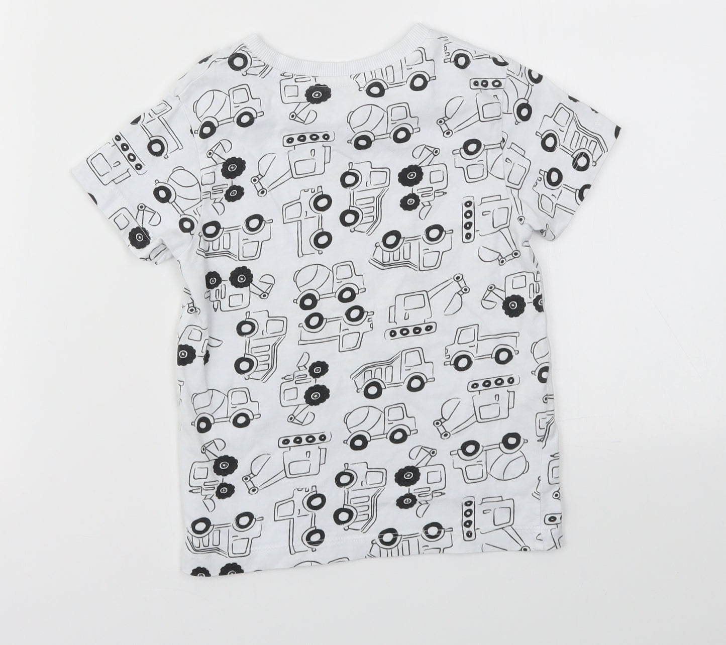 Matalan Boys Multicoloured Geometric  Basic T-Shirt Size 3-4 Years