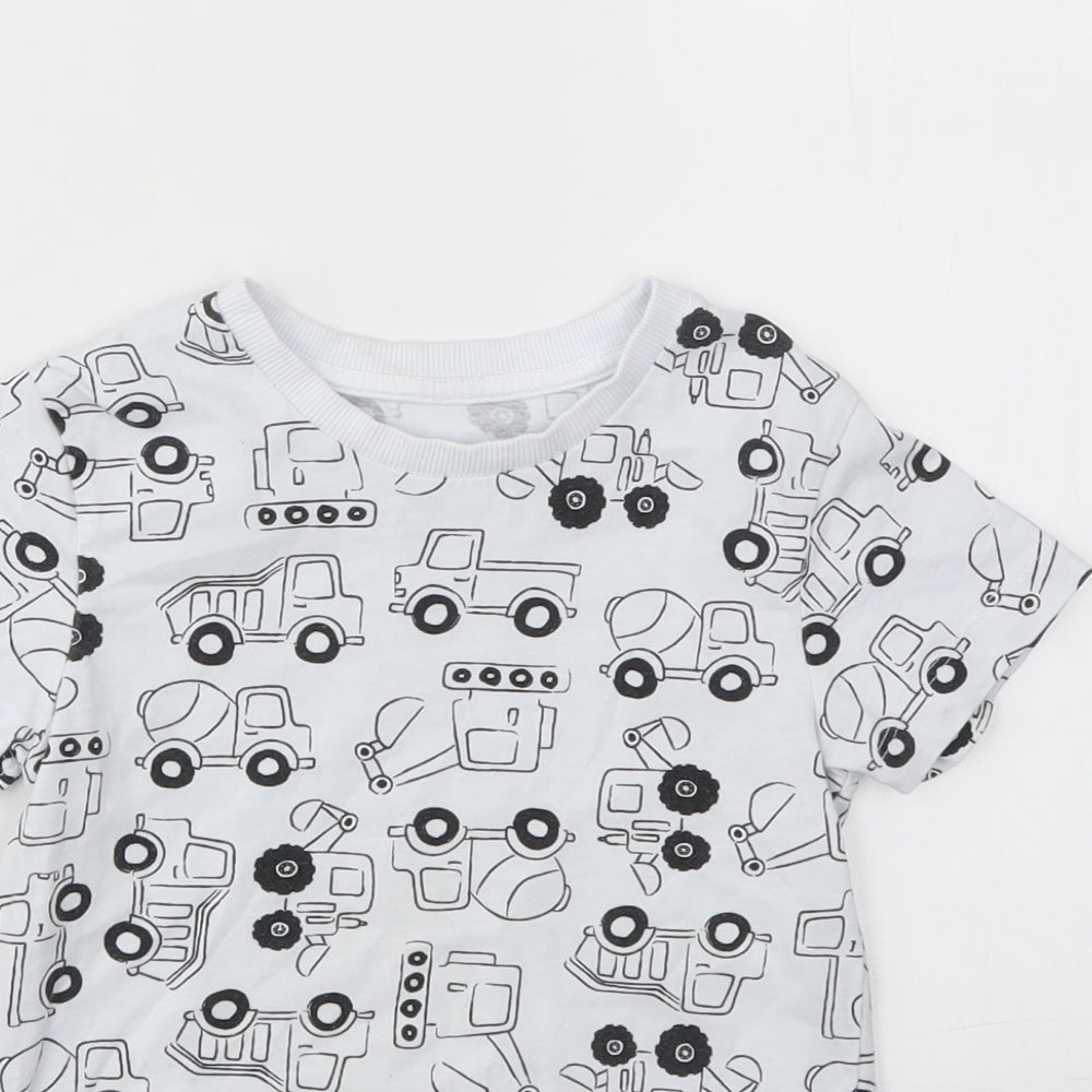 Matalan Boys Multicoloured Geometric  Basic T-Shirt Size 3-4 Years