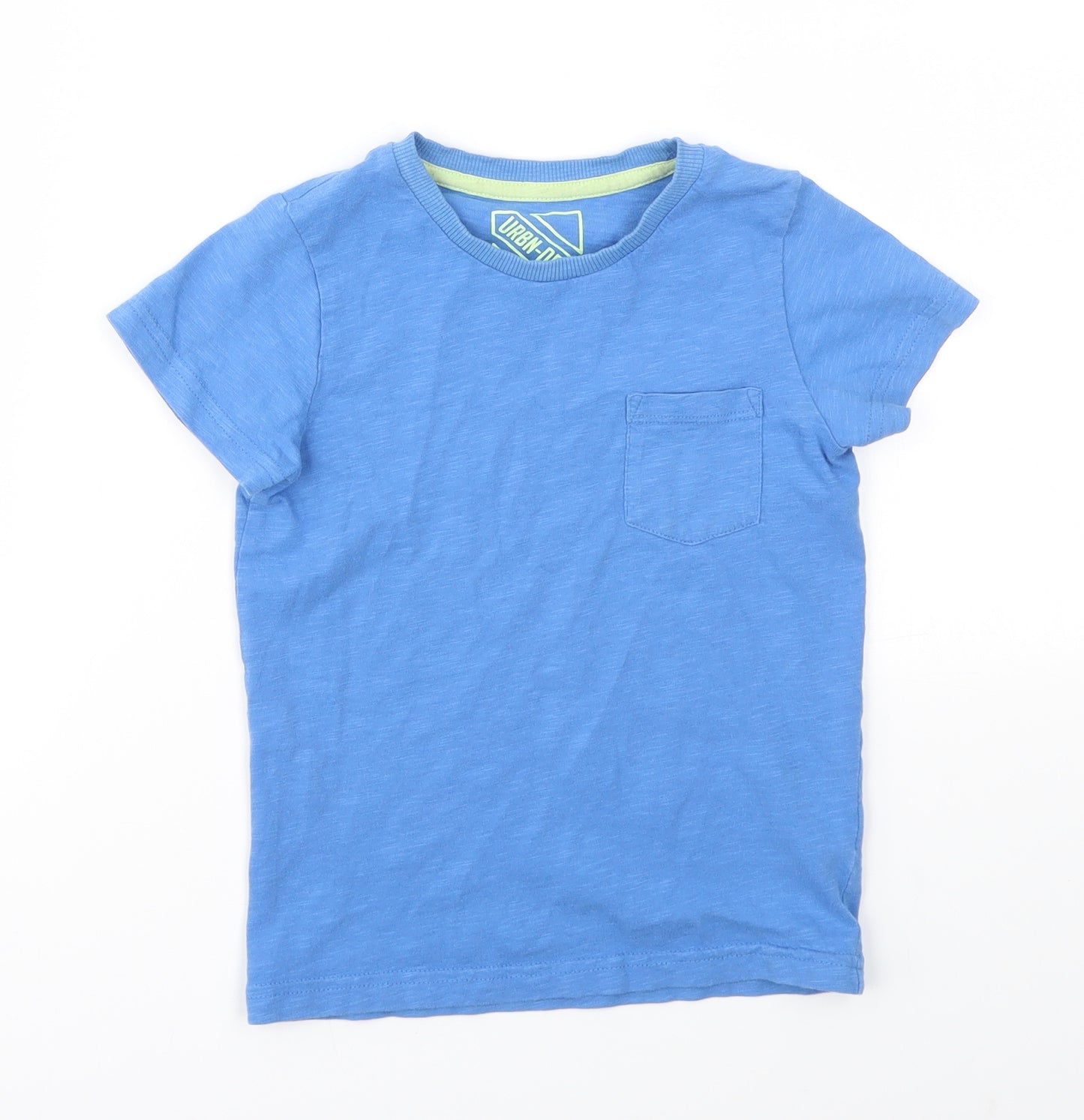 Matalan Boys Blue   Basic T-Shirt Size 5 Years