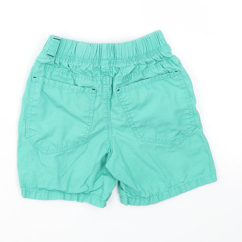 Rebel Boys Green Houndstooth  Cargo Shorts Size 2 Years